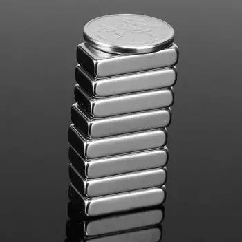N52 кубовидные редкоземельные неодимовые магниты на холодильник супер сильный блок 8 шт. 20x10x5 мм 8ps