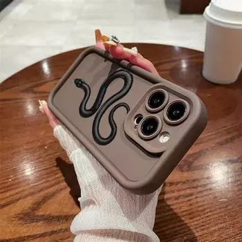 N71 Мягкие чехлы для телефонов с ангельскими глазками N71 для iPhone 15 14 12 11 Pro Max 13 mini 7 8 6S Plus XS Max XR SE противоударный чехол-бампер for iPhone 12 Pro