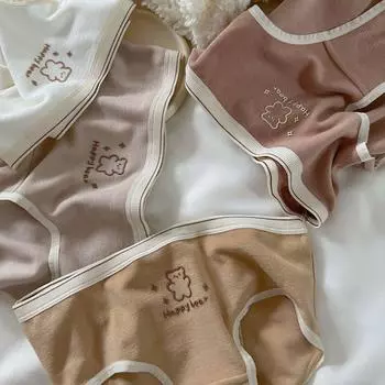 N8229 Bear Epoxy Brushed Velvet Mid-Waist Skirt Large