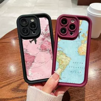 N90 Карты арт-дизайн Мягкие чехлы для телефонов Angel Eyes для Samsung A54 A34 A13 A14 S23 S24 Ultra S20 FE Xiaomi Redmi Note 13 12C Противоударный чехол Samsung A03