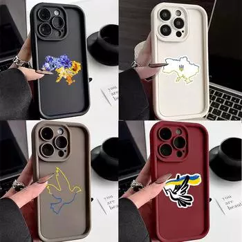 N99 Map dove design Мягкие чехлы для телефонов Angel Eyes для Samsung S23 S24 Ultra S21 FE A54 A34 A13 A14 A06 A24 Realme 12 Vivo OPPO Противоударный чехол Samsung A03