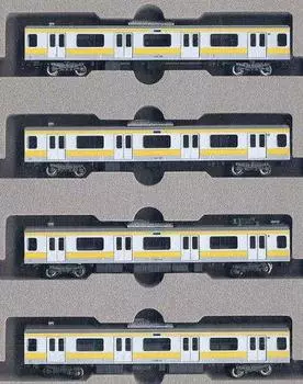 N gauge 209 series 500 series Sobu slow color addition (4 cars)