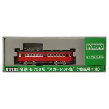 N gauge NT131 Meitetsu Mo 750 тип алый цвет (Дополнительный вагон Т)