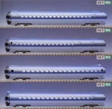 N gauge vehicle 500 series Shinkansen additional set B 92084 Tokaido/Sanyo