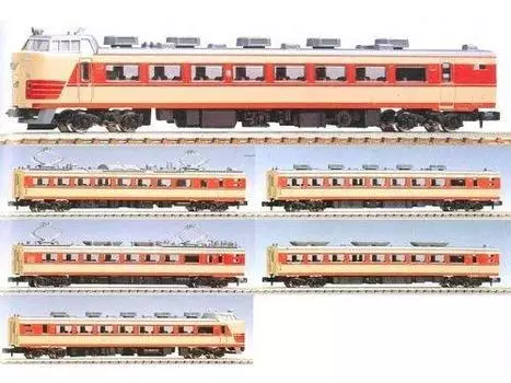 N gauge vehicle series limited express train set 92708 183/485 (Kitakinki)