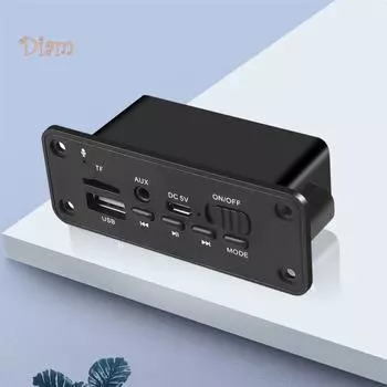 N.H Bluetooth 5.0 автомобильный громкоговоритель FM-радио MP3 музыкальный плеер декодер доска модуль