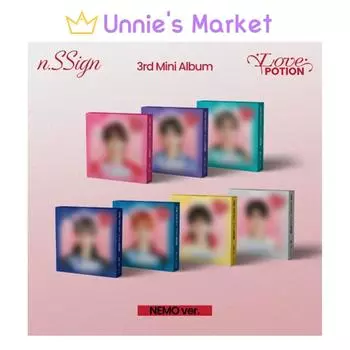 n.SSign - Любовное зелье NEMO версия. / 3-й мини-альбом + подарок в подарок Random 1EA