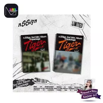 n.SSign — переиздание второго мини-альбома Tiger [ограниченное издание] RANDOM 1PCS