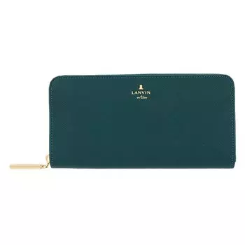 на Длинный кошелек Люксембург 480119 Темно-зеленый [Lanvin Blue] Женский [78]