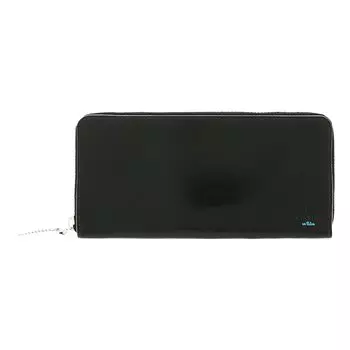 на Длинный кошелек с фирменной подарочной упаковкой Shopper Круглая молния Samdi 345191 LANVIN en Bleu Наше ограниченное сотрудничество Индивидуальная модель Натуральная коровья кожа