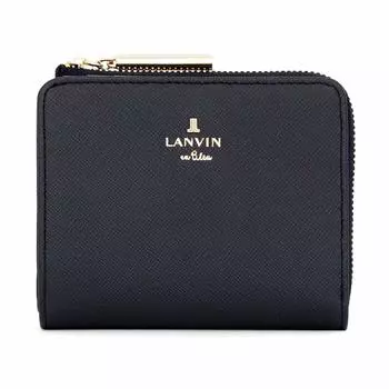 на Двойной кошелек Люксембург 480453 Темно-синий [Lanvin Blue] Женский [84]