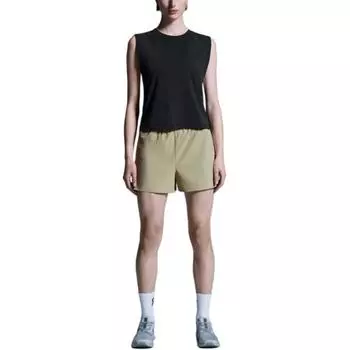 На Фокус Кроп Спортивный Удобный Мягкий Топ-майка без рукавов Женские топы Черный 1WF10420553 L