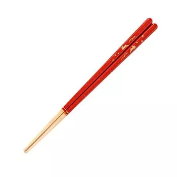 на FUJIEI Really Chopsticks для взрослых 23 см палочки для еды с рисунком кролика красного цвета, изготовленные мастером по изготовлению палочек для еды, сделаны в Японии, можно мыть в посудомоечной машине [Избранное ТВ]