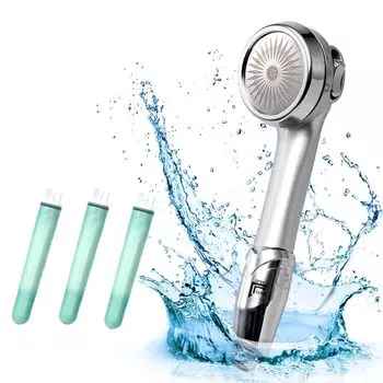 на голове BUBLEO Micro Nano Bubble Nano Bubble Экономия воды Давление воды Сильное удаление хлора Красота кожи головы Поры Грязь Увлажнение Переключение Подарок