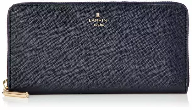 на кошельке с круглой молнией Люксембург темно-синий [Lanvin Bleu] [новый цвет] женский