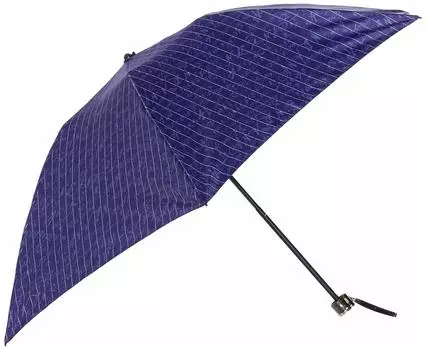 на Lanvin на Bleu Складной зонт Полосатый принт с мотивом 130-й годовщины Функция быстрой арки нужно ломать кости вручную при открытии и Зонт Sky