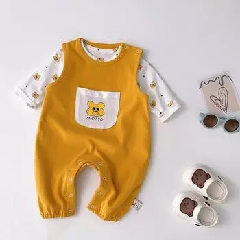 На облаках, солнце, детская одежда, HY-2281301 (3 месяца -15 месяцев) размер 73, лучшая детская одежда из Кореи