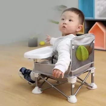 На открытом воздухе стул для кемпинга мини складной портативный стульчик для кормления младенцев малышей серый