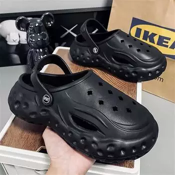 На пляже песчаный пол летние сандалии тапочки мужские туфли ботинки без каблуков кроссовки спортивные упражнения 2024 летняя практика 36