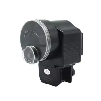 НА Регулируемая автоматическая кормушка для рыб для аквариума, цифровые автокормушки с ЖК-дисплеем