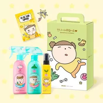 На теле [рекомендуется в качестве подарка] Шампунь для ног mAru Er gAngju 2 вида Спрей для ног специальный подарок 1 случайная фотокарточка mAru Er gAngju Foot Shampoo 2 Types and Mist Special Set