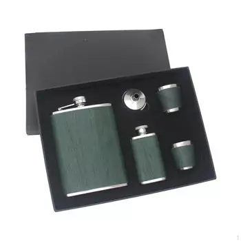 Набедренные фляги Бутылка вина Мини-фляга из нержавеющей стали для ликера Карман для виски