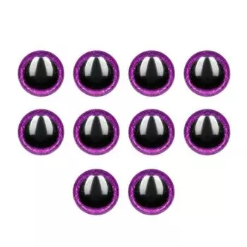 Набивные куклы, куклы с блестками, блестящие кукольные глаза, плюшевые игрушки, аксессуары, круглые безопасные глаза 16mm розы красного