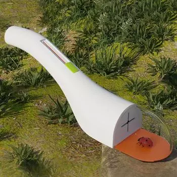 Наблюдатель за насекомыми, ловец насекомых, наблюдатель за насекомыми, быстросъемный инструмент для ловли насекомых для уличных детских игрушек, детский подарок белый