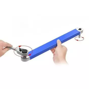 Набор 15-дюймовых удлинительных ключей, набор 14-дюймовых удлинительных ключей ImpactReady Offset с 14 , 38 , 12 синий