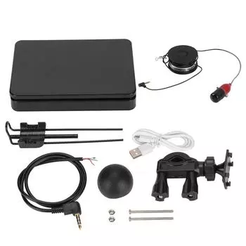 Набор эхолотов, камера для подводной рыбалки, 5,0-дюймовый IPS-монитор, кабель 20 м, 1000TVL, IP67, водонепроницаемый, фиксированный