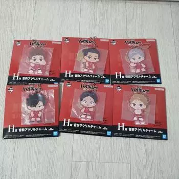 Набор акриловых фигурок Nekoma в форме буквы H от Haikyu Garbage Dump s Showdown