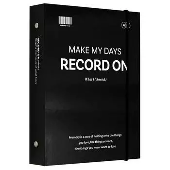 Набор альбомов Iconic Record On A5 с клеевым слоем и 6 отверстиями