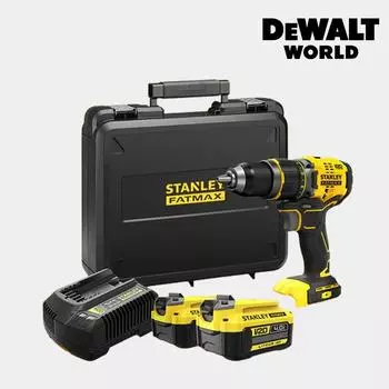 Набор электрических дрелей Stanley, аккумуляторная отвертка с зарядкой 20 В MAX SBD720M2K