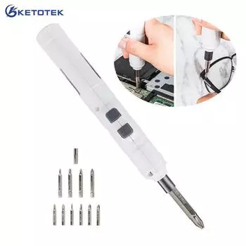 Набор электрических отверток Многофункциональные аккумуляторные отвертки Набор бит Ремонт электроинструментов Отвертка с сильным магнитом