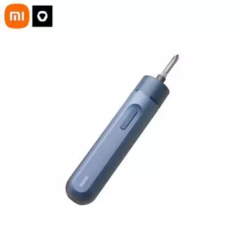 Набор электрических отверток Xiaomi HOTO 3,6 В, литиевая беспроводная отвертка, бытовой инструмент, 2 бита, высокое качество, сменные синий