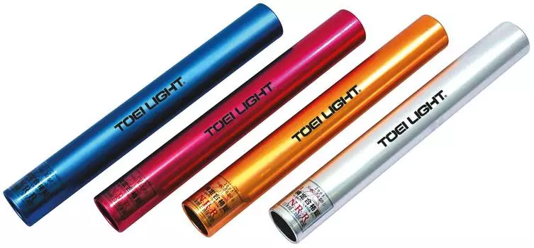 Набор алюминиевых дубинок TOEI LIGHT 4 G1391 4 цвета 1 набор Поставляется с нейлоновым чехлом для хранения Диаметр 39 мм x Длина 30 см Сертифицировано Японской федерацией легкой атлетики