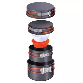 Набор анодированной семейной посуды FreeCamp