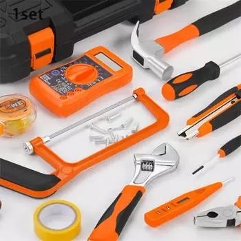 «Набор аппаратных инструментов, домашний комбинированный набор инструментов для ручного ремонта, многофункциональный ящик для инструментов, набор аппаратных инструментов, гаечный ключ для деревообработки»