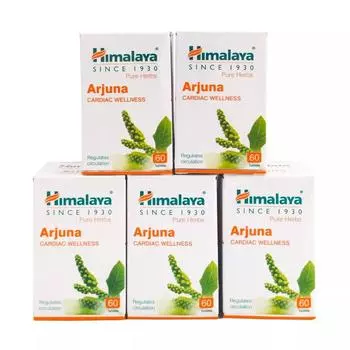 Набор Арджуна (5 х 60 таб, 250 мг), Arjuna Set 5, Himalaya 5x60psc