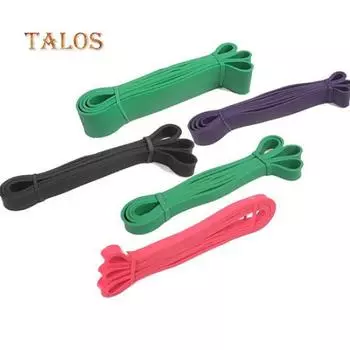 Набор эспандеров для йоги в тренажерном зале, эластичные латексные силовые тренировки, резиновые петли 75 lb