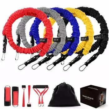 Набор эспандеров, модернизированные эспандеры с защитой от защелкивания для тяжелых условий эксплуатации