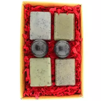 Набор аюрведического женского мыла Esidhor, натуральное аюрведическое эфирное масло и органические травы Савон, мыло с маслом лавра сосны, мульти упаковка 6 Soaps Gift Box Set