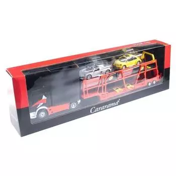 Набор автоперевозок Kararama 1/43, миникар, разные цвета, популярные корейские игрушки, популярные корейские игрушки