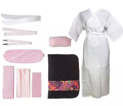 Набор аксессуаров для кимоно 10 видов 12 предметов размер M