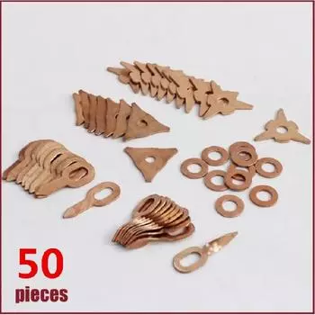 Набор аксессуаров для приварки шпилек 50 шт. Прямые, витые, треугольные кольца для вытягивания вмятин, тройной крюк, шайба, круглая накладка-звезда, стартовый набор Uni Spotter, сварочный аппарат