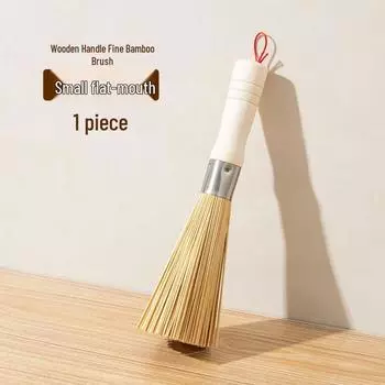 Набор бамбуковых и люфовых щеток для мытья посуды