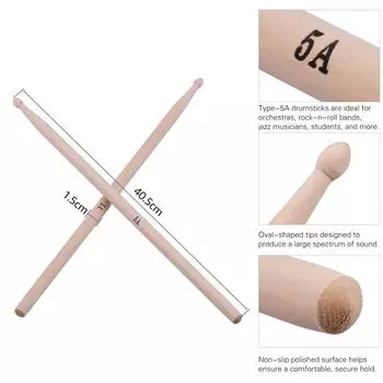 Набор барабанных палочек 1 пара выдвижных барабанных проволочных щеток Щетка для барабанных палочек 1 пара бамбуковых барабанов с 19 стержнями прозрачный