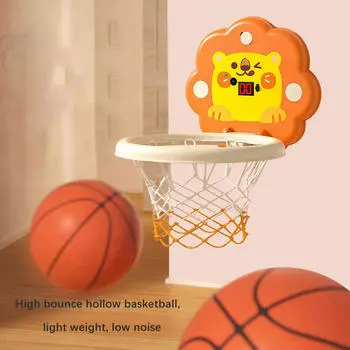 Набор баскетбольных колец, развивающая семейная игра для мальчиков и девочек, складные спортивные игрушки для детей, Bear