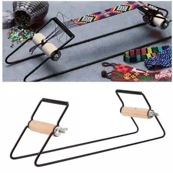 Набор бисероплетения из дерева и нержавеющей стали для вязальной машины для ювелирных браслетов