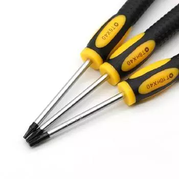 Набор бит Torx 1/7 шт. T3 T4 T5 T6 T7 T8 T10 Мини-шестигранная отвертка для игровой консоли Ручка Инструменты для разборки и ремонта